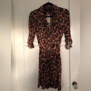 Cute animal print dress.